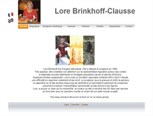 Tablet Screenshot of lorebrinkhoff.com